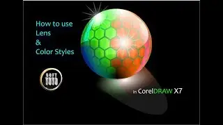3D TEXTURE SPHERE LOGO  CORELDRAW TRICK N TECHNICS  LEARN TO BE A PROFESSIONAL