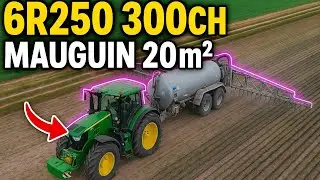&Eacute;pandage digestat 6R250 + Mauguin 20 m&sup2;