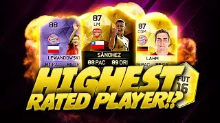 MY HIGHEST RATED PLAYER PACK OPENING! FIFA 16 ULTIMATE TEAM
