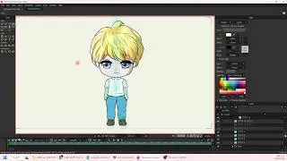 260208 MOHO 애니용 기초 (왕초보) 리깅연습 및 마스트 눈 부분 적용 등 (소리없음 1일차 움직임은 일단 된다 정도)