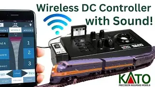 Kato Smart WiFi Train Controller for DC Layouts with Sound - Unboxing , Installation and Review