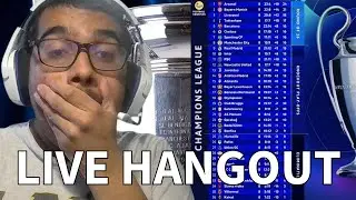 FINAL CHAMPIONS LEAGUE PHASE REACTION | TRUBIN | SPORTING | LIVE HANGOUT