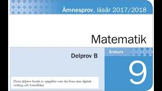NP matte åk 9 (del B 2018)
