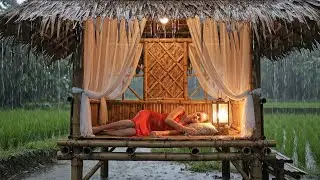 Inner Silence Rain Ambience over Rice Fields &ndash; Soft Rural Nature Sounds