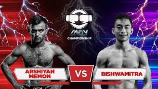 Bishwamitra vs Arshiyan Memon | Matrix Fight Night | Full MMA Fight | Brutal Knockouts & Highlights