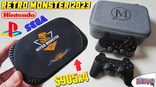 Análise do Console Retro Monster Android (S905x4) com 48.000 GAMES