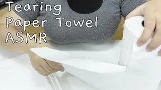 『Yui ASMR』 📄Tearing Kitchen Paper Towel Sound - Tearing ASMR