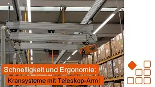 ezzLINK Teleskopkran f&uuml;r schwer zug&auml;ngliche Arbeitsbereiche 2m L&auml;nge, 500 kg Nutzlast erkl&auml;rt
