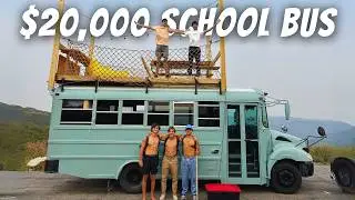 5 High Schoolers Build a $20,000 Luxury School Bus
