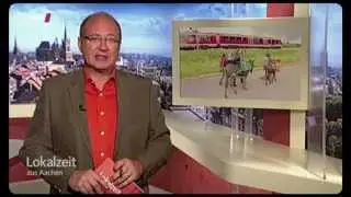 WDR Lokalzeit Aachen - Eseltrekking in Nettersheim