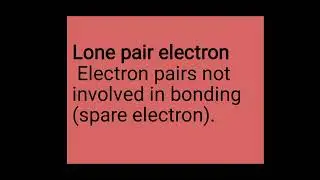 #bonding-electron #lone-pair-electron #diffrence-b/w -bonding-vs-lonepair-electron.