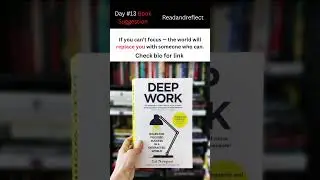 Deep work. #deepwork #tricks #tips #books #selfhelpbooks #trendingbooks #trending #shorts