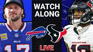 Bills vs. Texans Live Stream Play-By-Play, Highlights, Stats and Watch Along... NFL Week 12