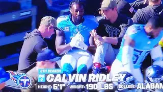 CALVIN RIDLEY INJURY: HOUSTON TEXANS VS. TENNESSEE TITANS: NFL WEEK 11: SUNDAY, NOVEMBER 16, 2025