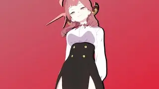 Blue Archive Aru MMD [