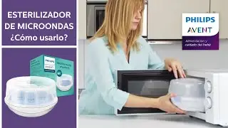 Esterilizador de microondas Philips Avent ¿cómo usarlo?