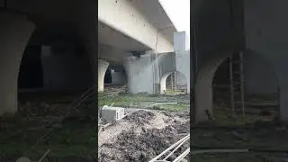 Concrete Cutting with Diamond Wire Saw #Shorts