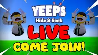 PLAYING YEEPS LIVE WITH YOU! (Playing Your Community Worlds - Wilds) #live #vr #yeeps
