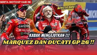 🔴NGERII‼️PERPADUAN DESMOSEDICI GP26 DAN MARC MARQUEZ🔥BAKAL SEPERTI APA DAHSYATNYA⁉️BERITA MOTOGP