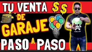 COMO INICIAR TU VENTA DE GARAJE PASO A PASO