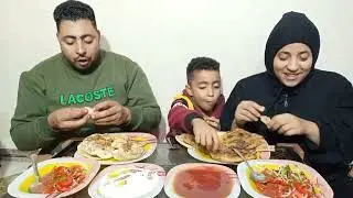 تحدي اكل بعد اللي كنت فيه هاني عزمنا على مشاوي كفته وحواوشي وسلطات 😋