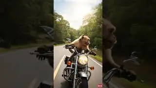Monkey ride🙈Art team tv
