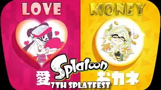 Splatoon - 7th Splatfest(Japanese): Love vs Money Battle