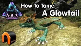 ARK HOW TO TAME A GLOWTAIL On Aberration