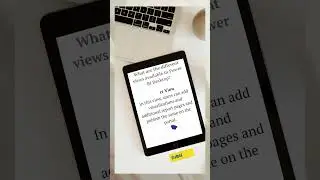 What are the different views available in Power BI Desktop | Power BI interview question and Answer