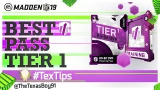 Who You Should Use Your Tier 1 80-82 Ovr Power Up Pass On | 6 Player Options | Madden 19