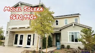Touring Brand New Model Solera At Moscato Brady Vineyards In Roseville California By Woodside Homes