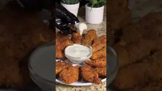 Chicken strips like in the KFC, Куриные стрипсы как в KFC. #asmr#shorts