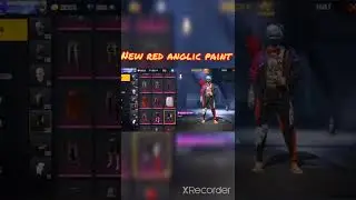 I GOT RED ANGLIC PAINT IN ONE SPIN WITH A GLITCH/ VERY REAR/ #toengaming #shorts  #garenafreefire