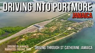 Driving into Portmore Jamaica