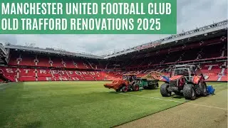 Manchester United Football Club Old Trafford Renovations 2025 | Fineturf