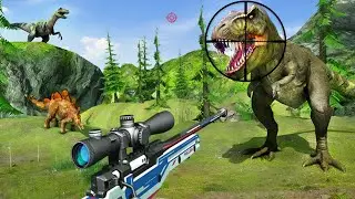 Dino Hunter - Hunting Games 3D Android Gameplay | Dinosaur Game 2022