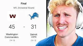My Honest Reaction to the Lions Playoff Game