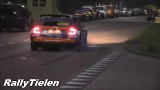Hermen Kobus - ELE Rally 2018 - Ekkersrijt - Rally car warming his tyres up