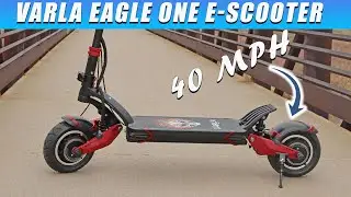 MOST POWERFUL Yet Affordable Electric Scooter For 2022- 40MPH Varla Eagle One Review