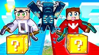 Das VERR&Uuml;CKTESTE LUCKY BLOCK RENNEN (Minecraft)