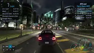 NFS Underground - Circuit: Olympic Square Reverse - 37.90 - Full NOS