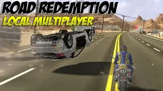 ROAD RASH 2 (Road Redemption) ✪ Local Multiplayer Co-op