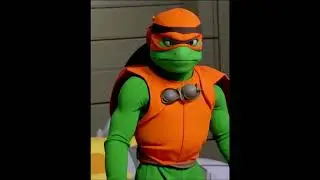tmnt 2012 as an 60's Science fiction Film short part mike