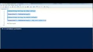 Converting String to ASCII Values