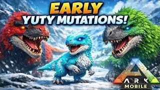 INSANE EARLY NEEDED MUTATIONS ON BOSS KILLER YUTYRANNUS | ARK MOBILE | ISLAND