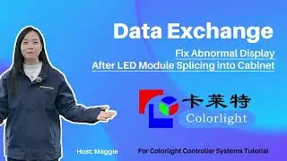 Fix Abnormal LED Display After Module Splicing | Colorlight Data Exchange Tutorial