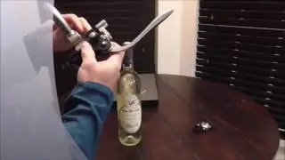How to open a bottle of wine, fast & easy!
