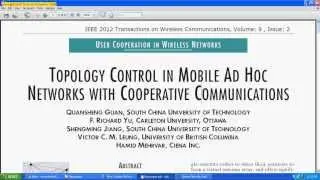 TOPOLOGY CONTROL USING COCO TOPOLOGY