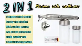 Why choose M&Y 2 in1 With water spray Aluminum Oxide Micro Blaster？