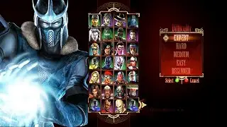 Mortal Kombat 9 - SUB-ZERO MK DECEPTION MOD - Expert Arcade Ladder - Gameplay @ (1080p) - 60ᶠᵖˢ ✔